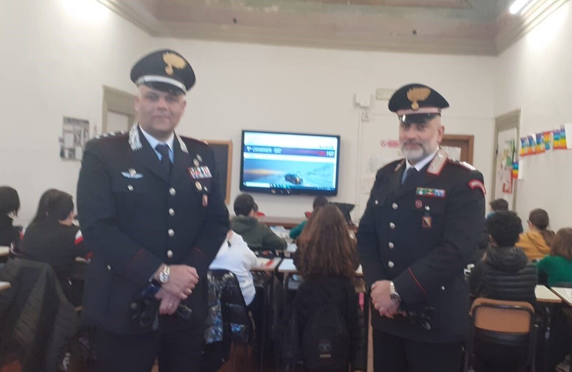 I Carabinieri all’Istituto Dante Alighieri per promuovere la cultura della legalità