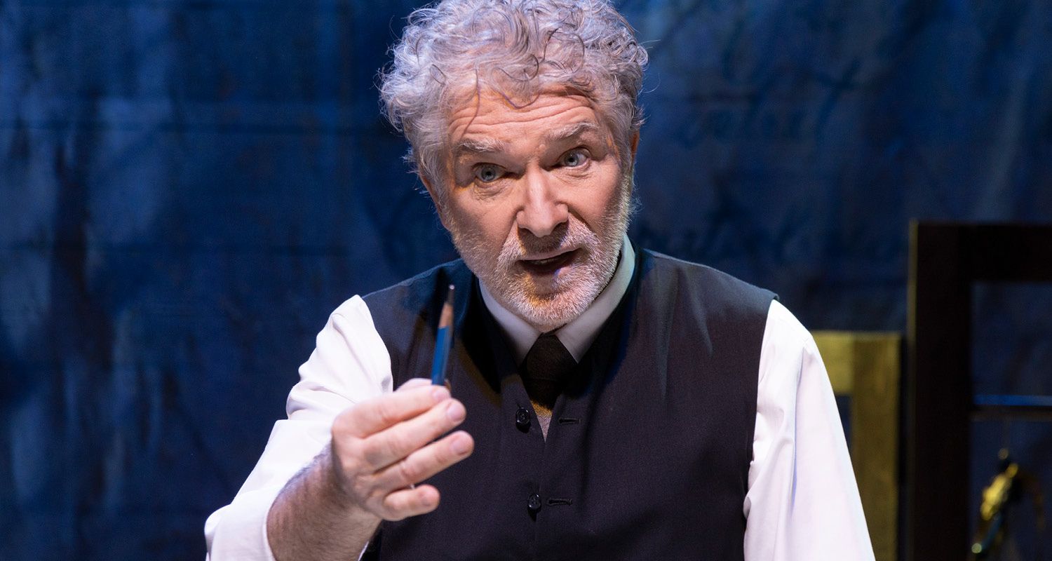 “La corsa dietro il vento”: Gioele Dix nel palco del teatro Dante a Sansepolcro