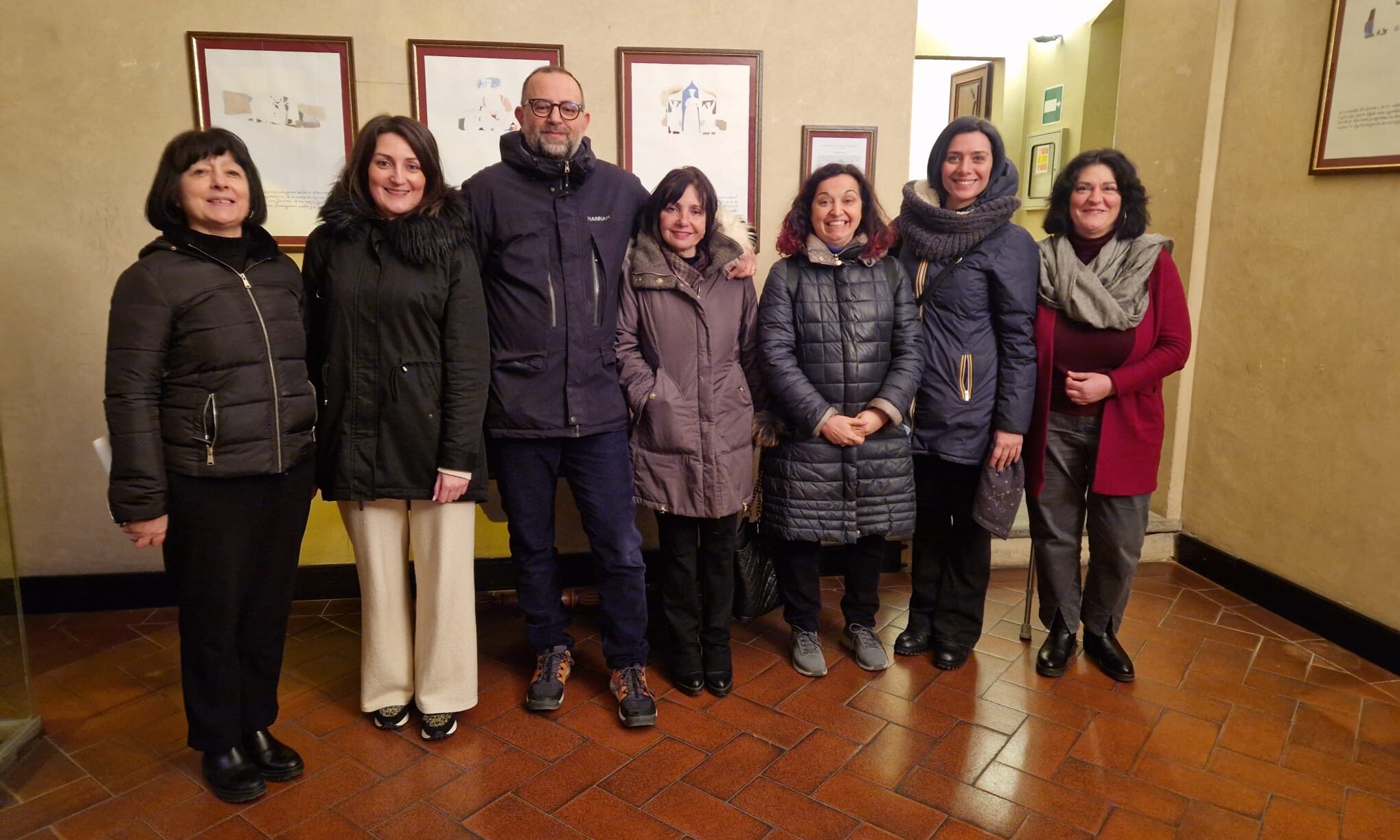 I vertici della Fondazione Arezzo Intour a Sansepolcro