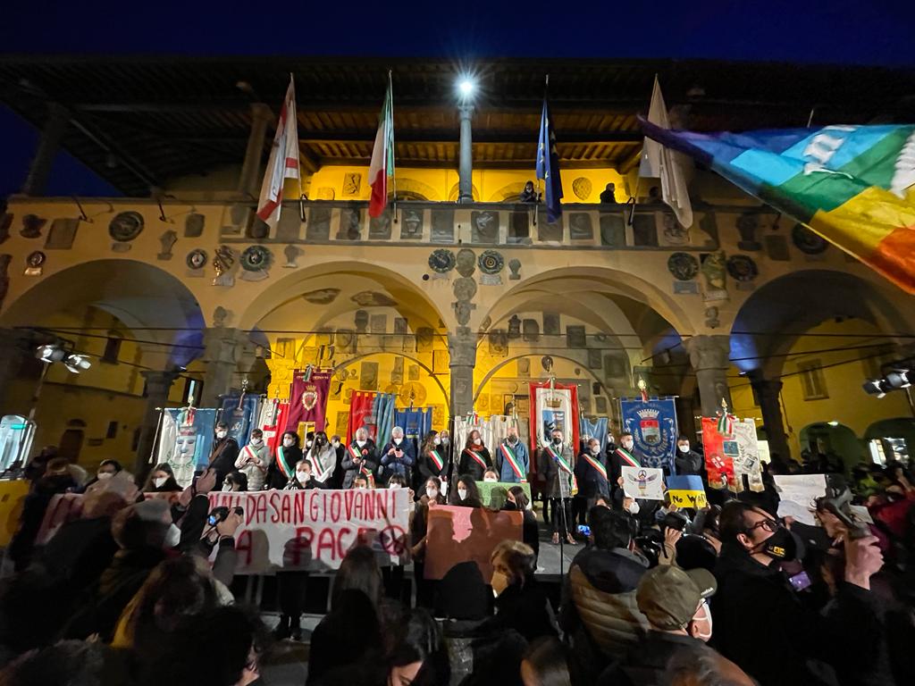 A San Giovanni Valdarno una giornata di riflessione e silenzio per la pace