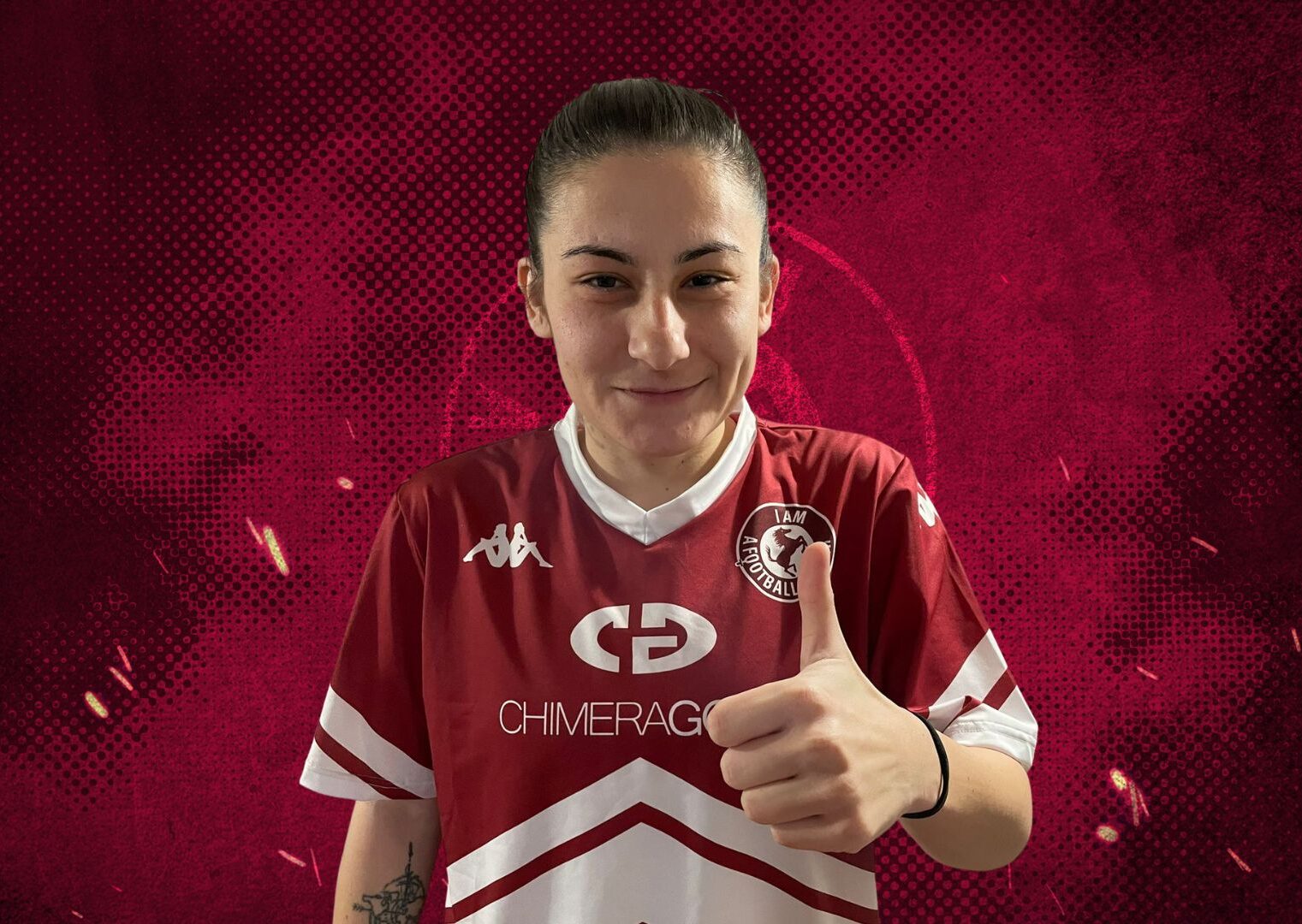 Marinella Panayiotou è una nuova calciatrice dell’ACF Arezzo