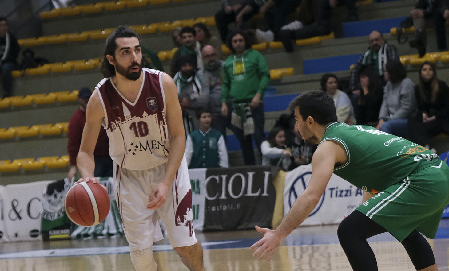 Pokerissimo dell’Amen Scuola Basket Arezzo che batte Valdisieve