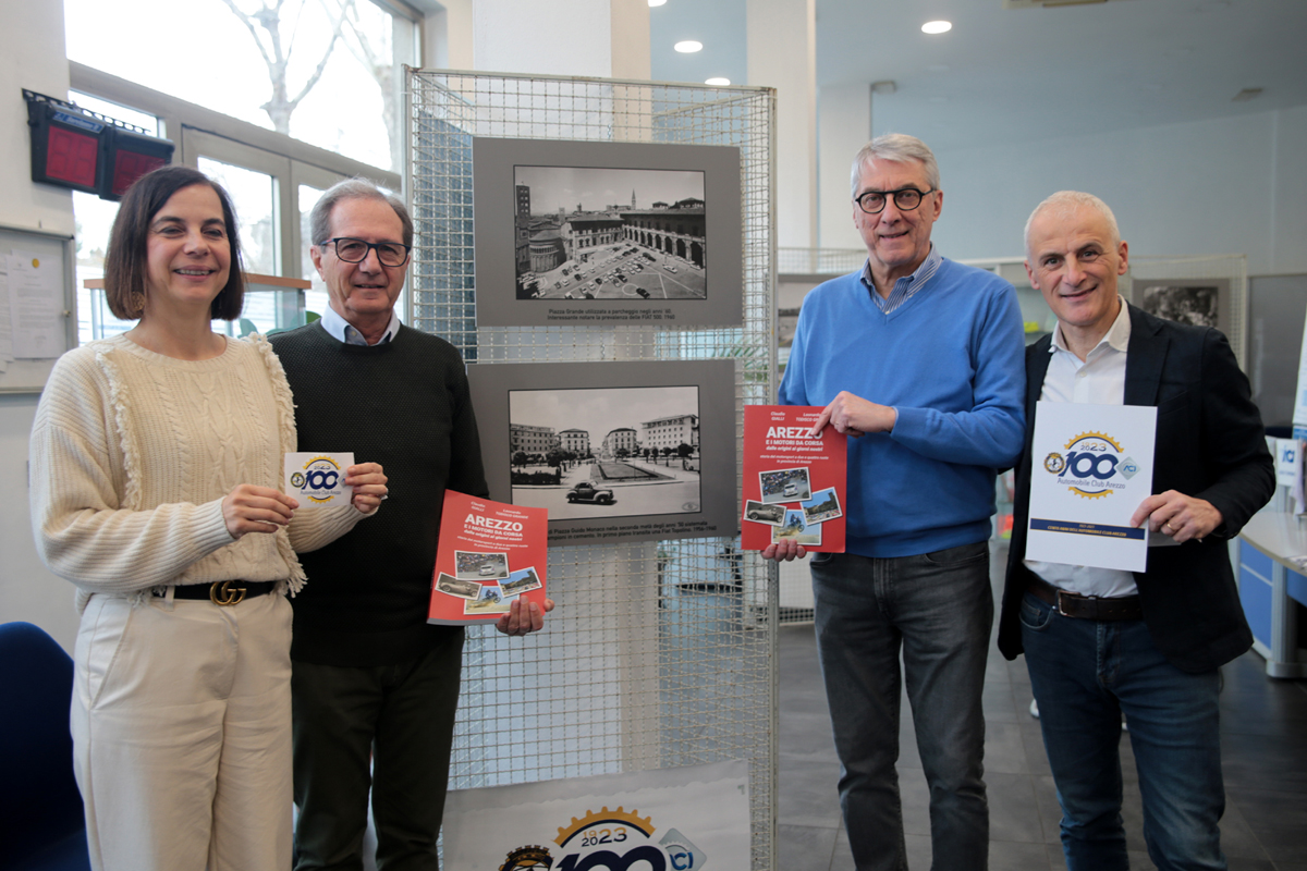 Presentato alla stampa il libro “AREZZO E I MOTORI DA CORSA– dalle origini ai giorni nostri”