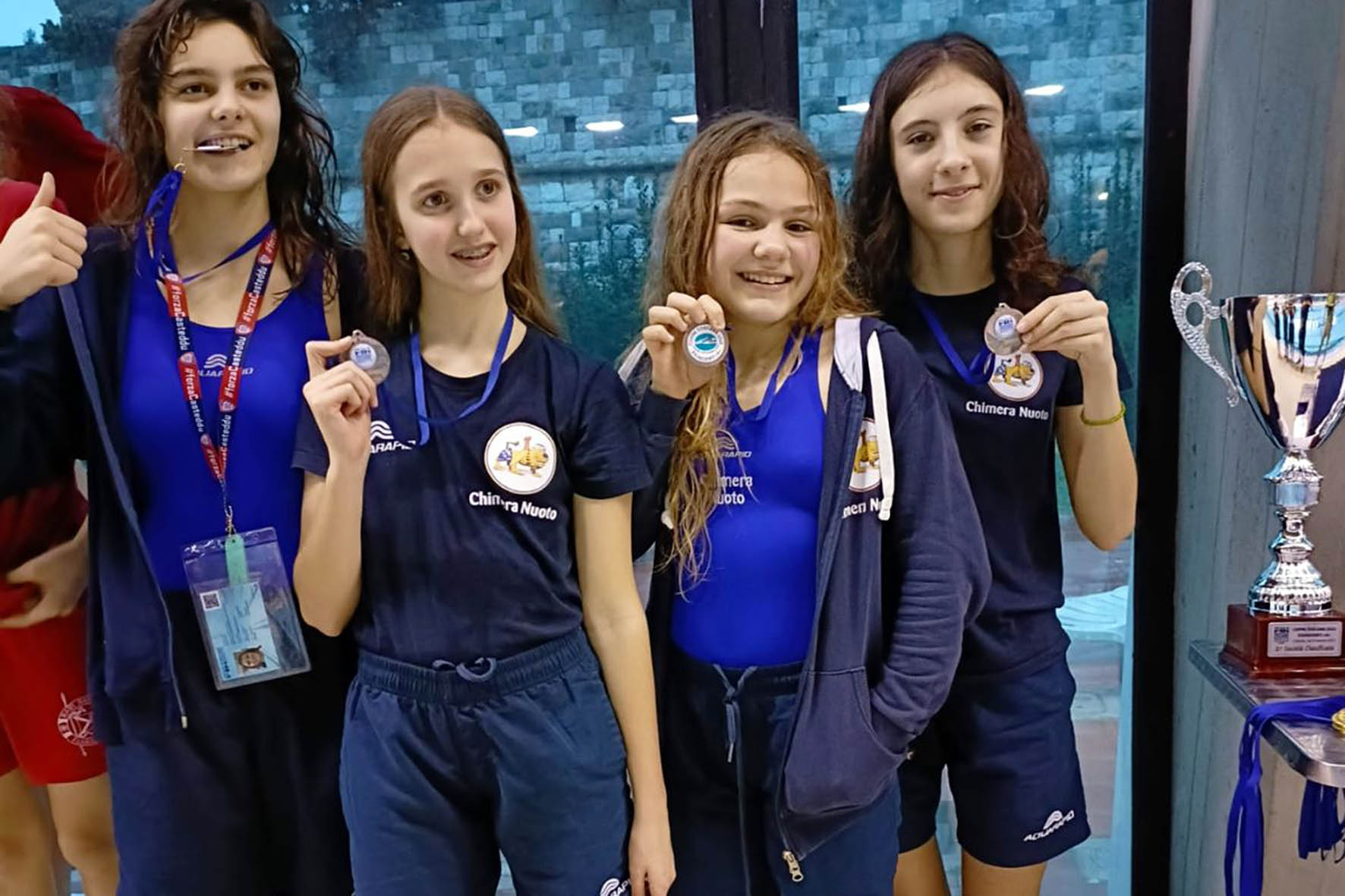 Quarto posto per gli Esordienti A della Chimera Nuoto in Coppa Toscana 