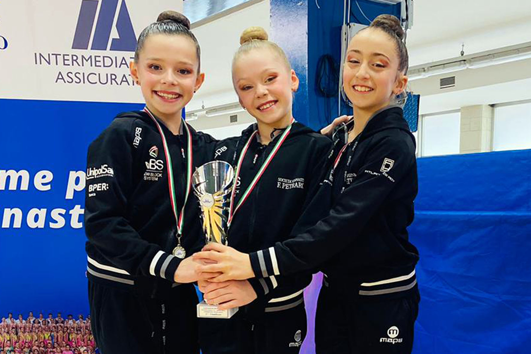 La Ginnastica Petrarca sul podio del Campionato Regionale di Squadra Allieve