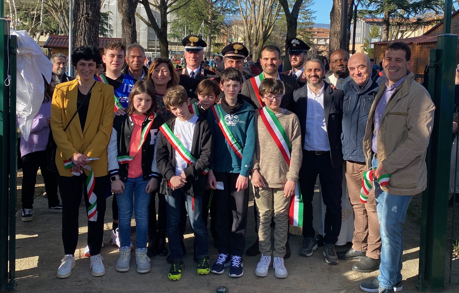 A Bibbiena inaugurato il parco del Centro sociale: tanto entusiasmo e una promessa per il futuro