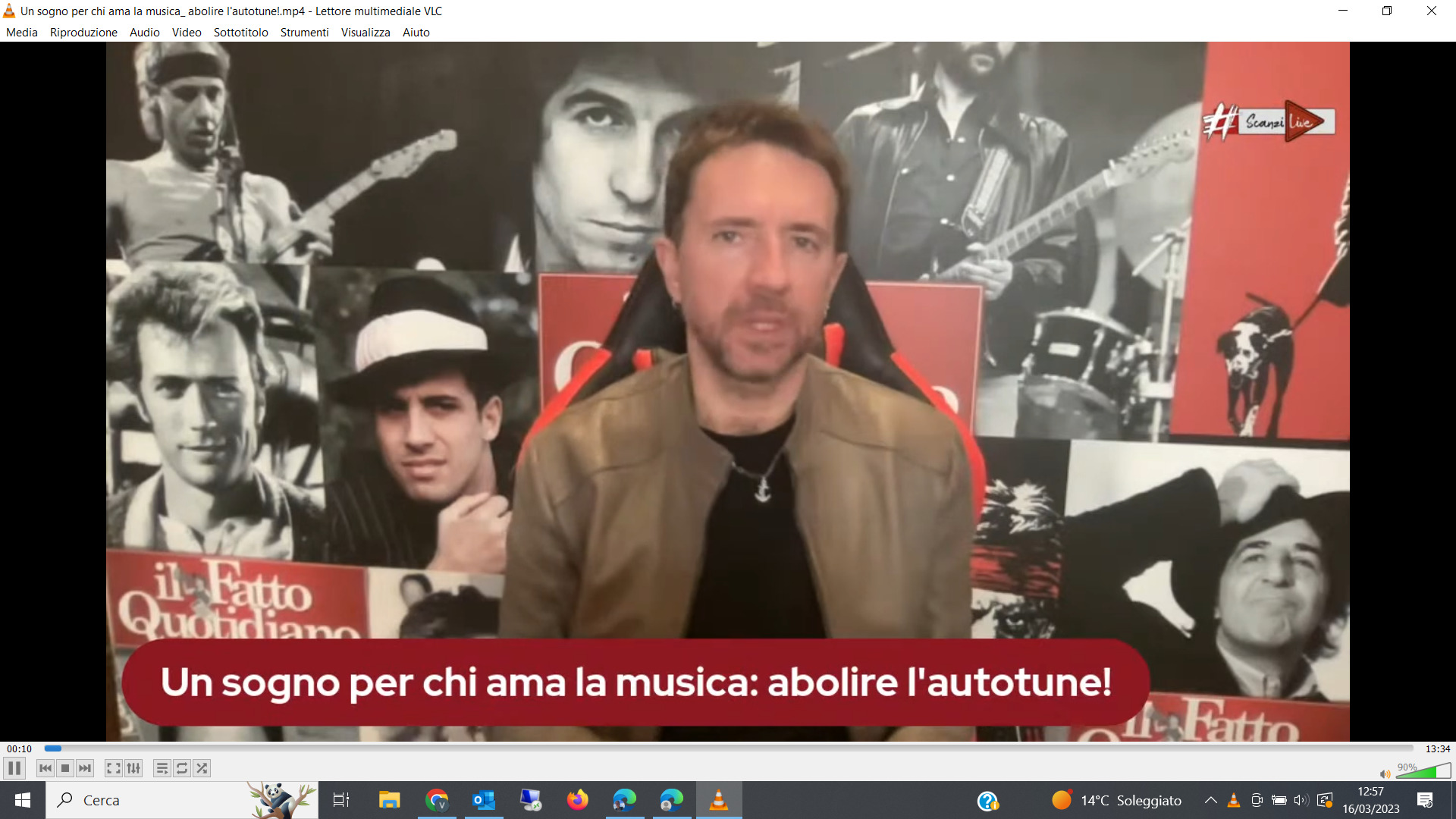 Andrea Scanzi: “ho un sogno, abolire l’autotune”