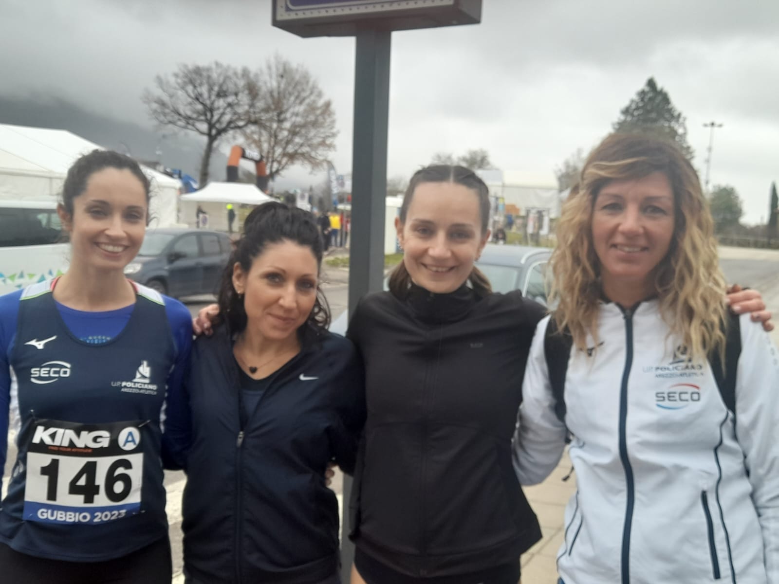 La squadra rosa della U.P. Policiano vince il titolo Italiano ai campionati Italiani Staffette a Gubbio