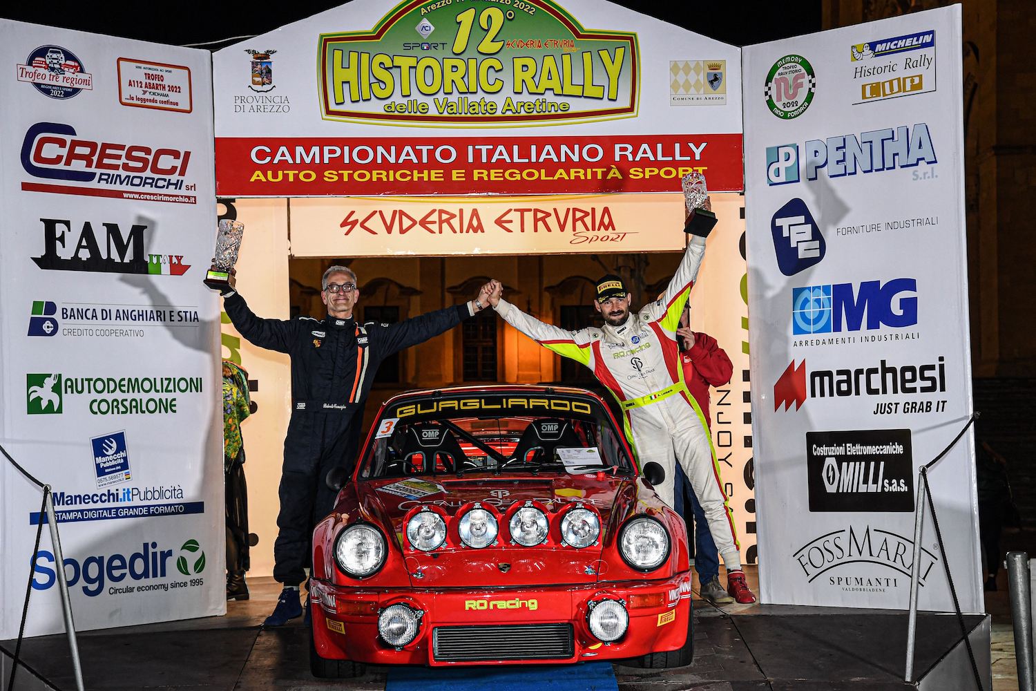 13° Historic Rally delle Vallate Aretine: 92 gli iscritti alla proposta di Scuderia Etruria Sport