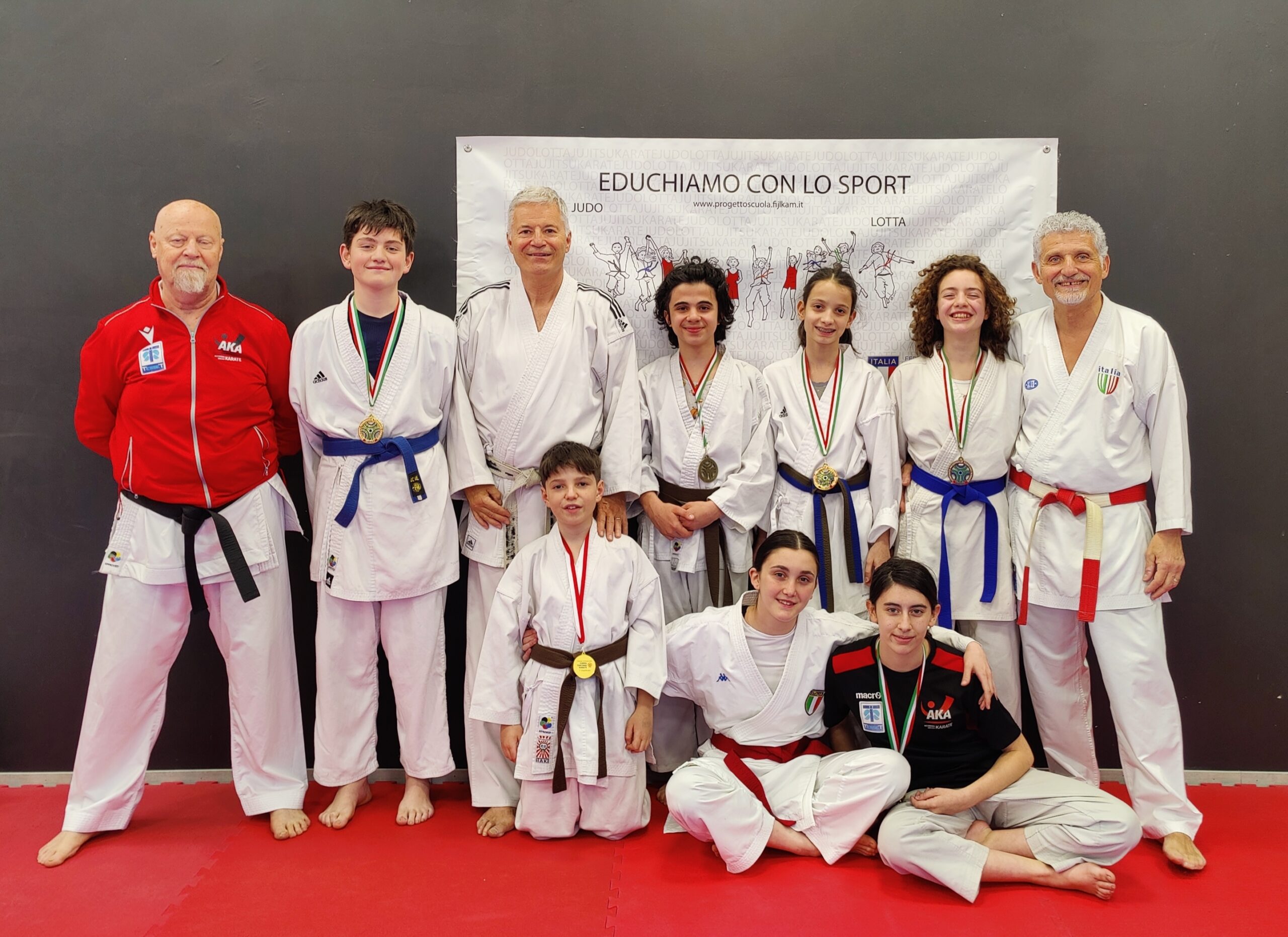 Qualificazioni nazionali esordienti per l’Accademia Karatè Arezzo