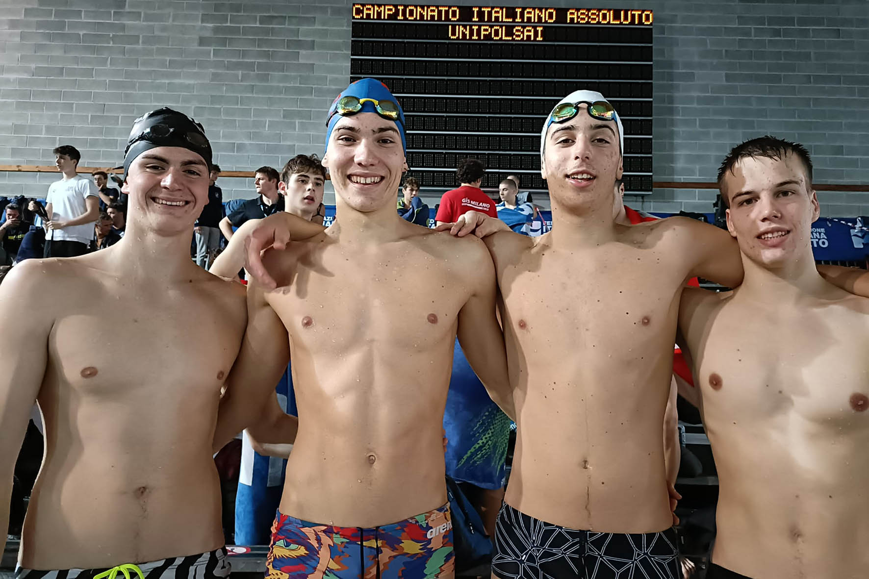 Quattro atleti della Chimera Nuoto in vasca al Campionato Italiano Assoluto