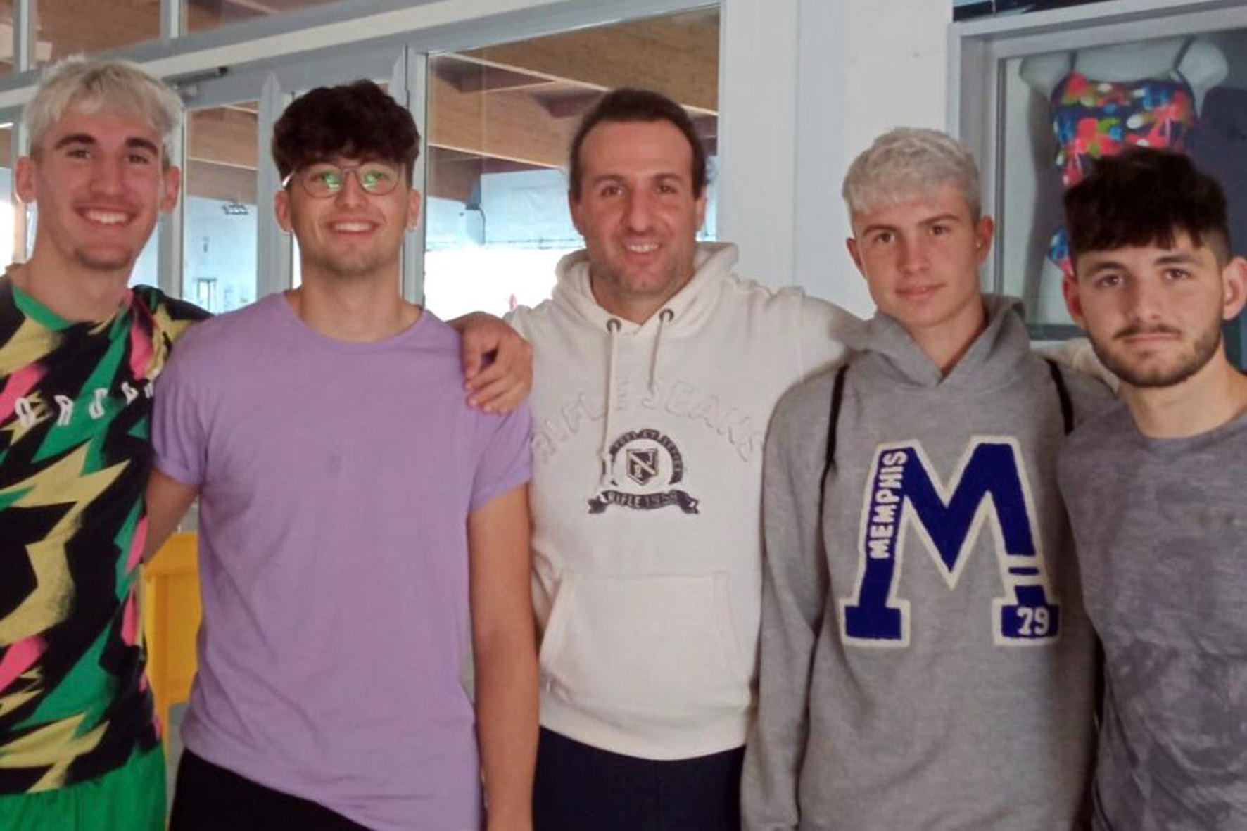 Il Palazzetto del Nuoto ospita quattro studenti spagnoli in Erasmus