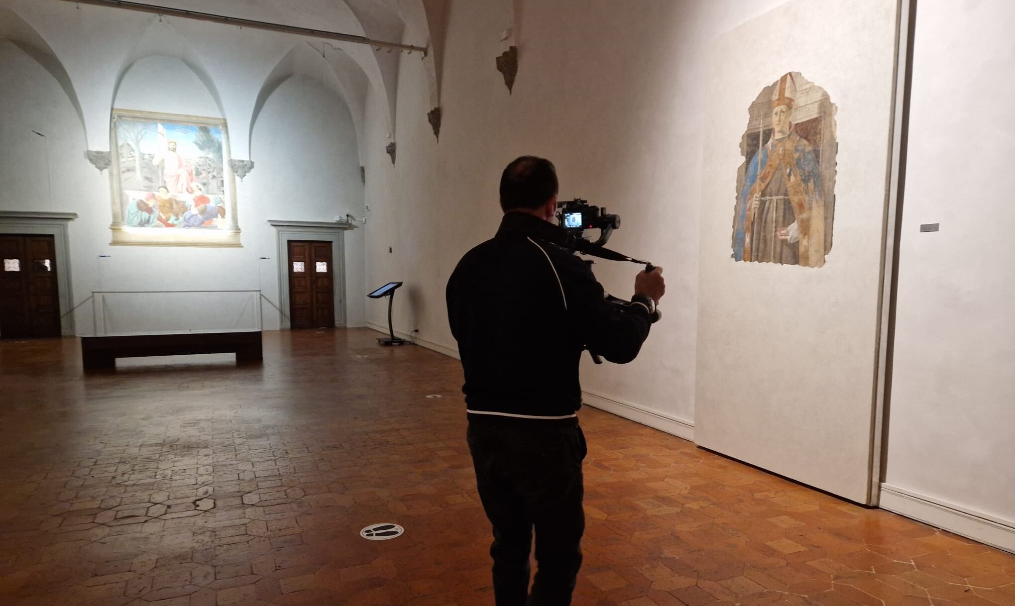 Terminate le riprese per il nuovo documentario Rai5 su Piero della Francesca