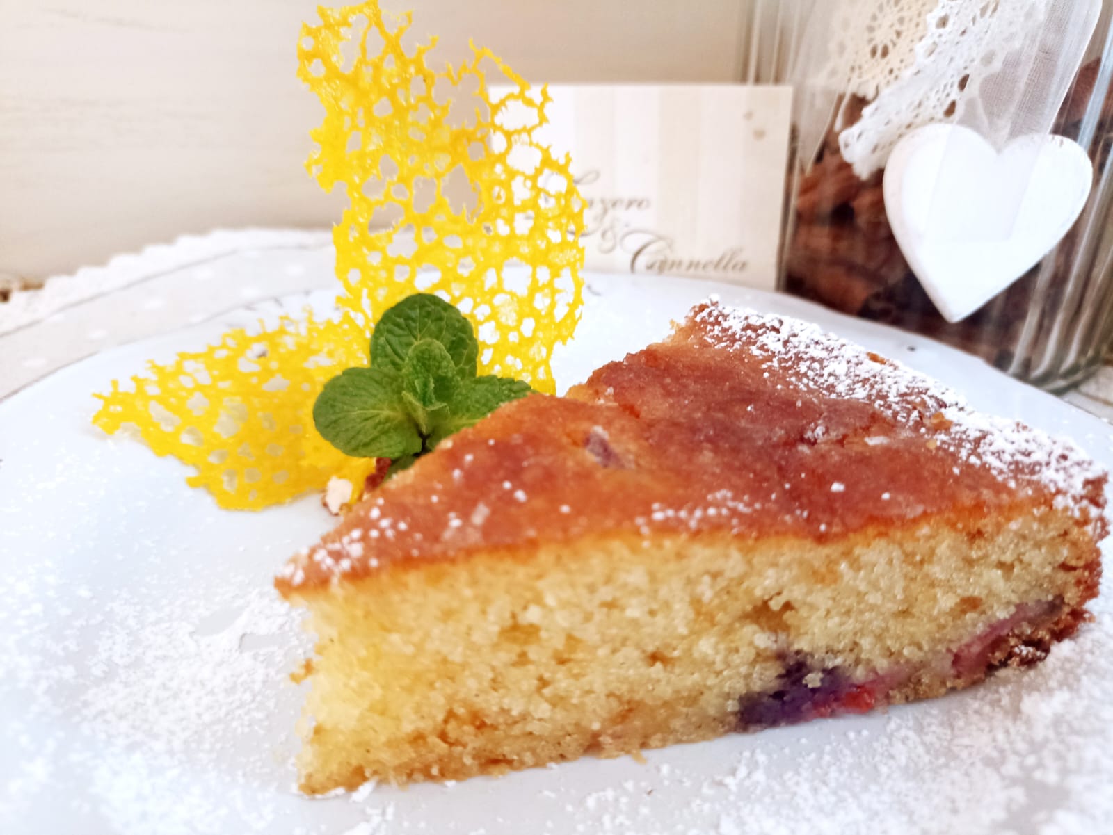 Torta mascarpone e frutti di bosco