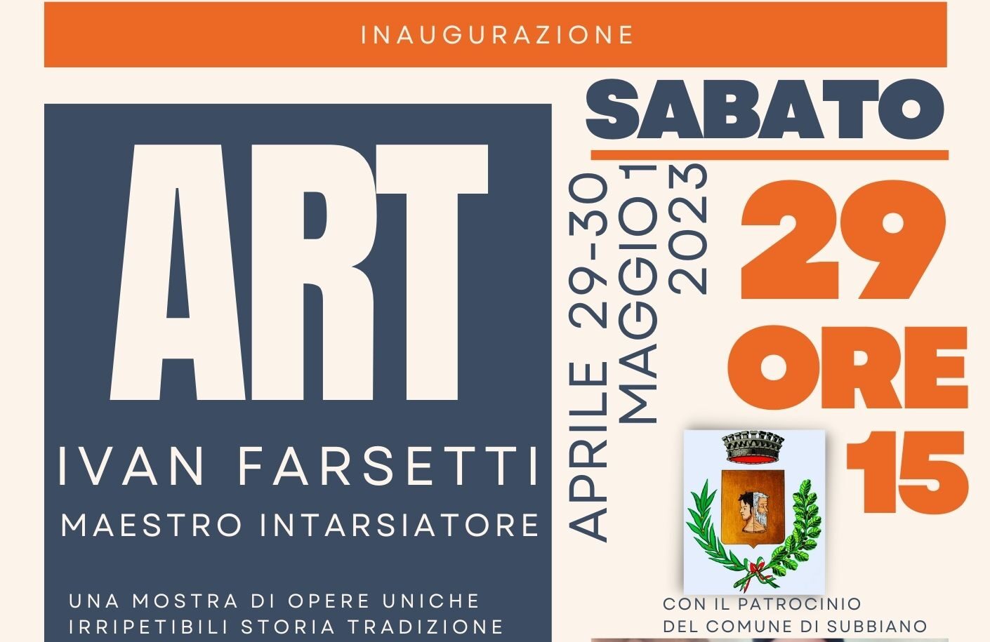 A Subbiano l’arte dell’intarsio di Ivan Farsetti in mostra