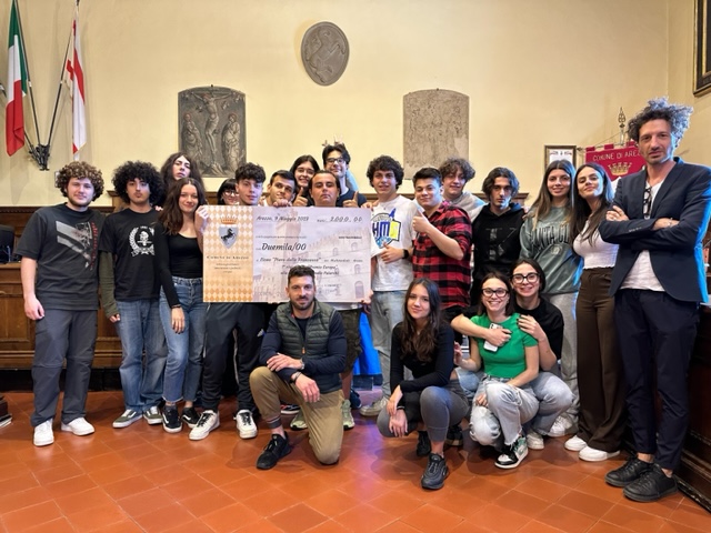 Alla 5MC1 del Liceo Piero della Francesca il “Premio Europa” 2023
