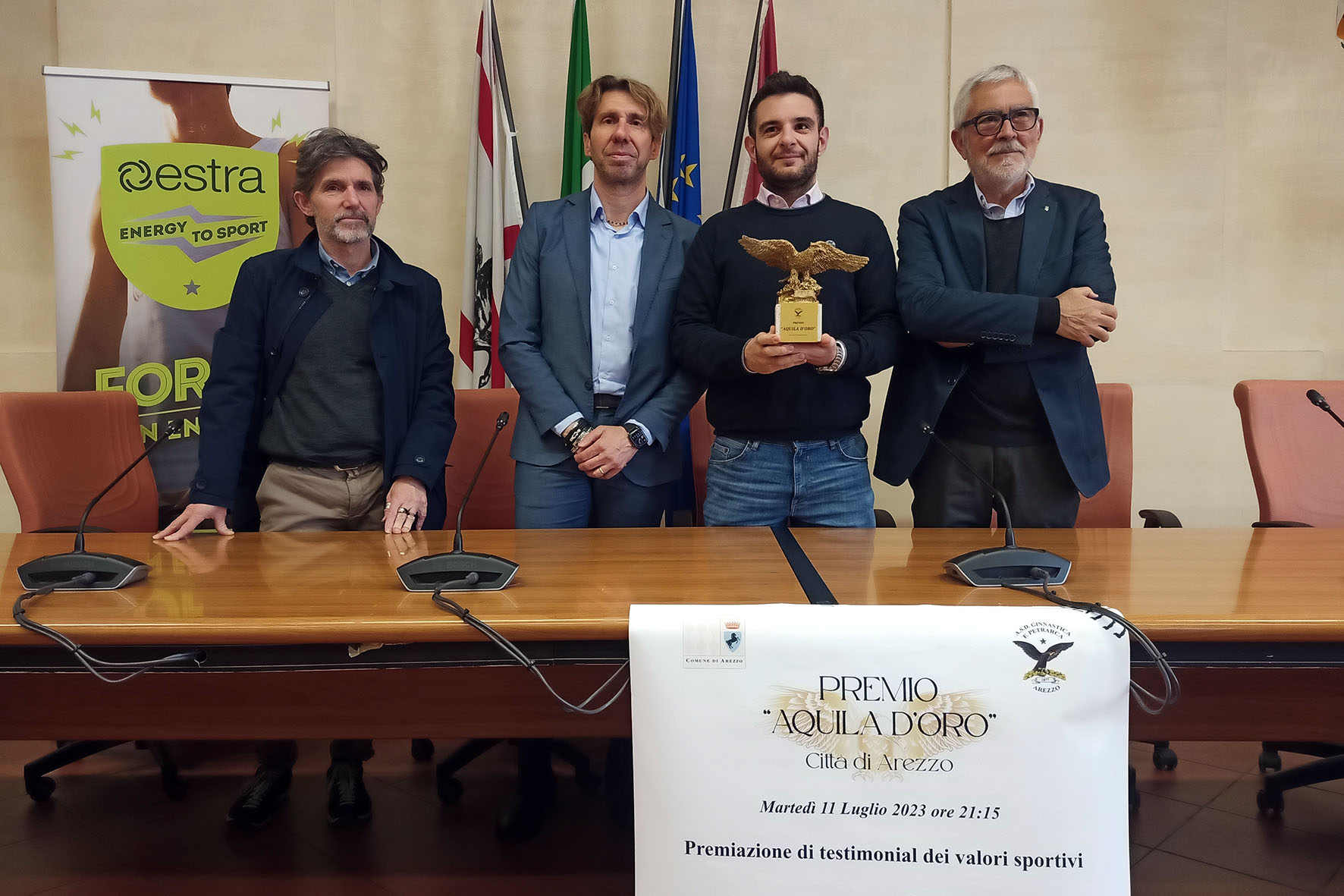 “Aquila d’Oro”, terza edizione del premio ai valori dello sport