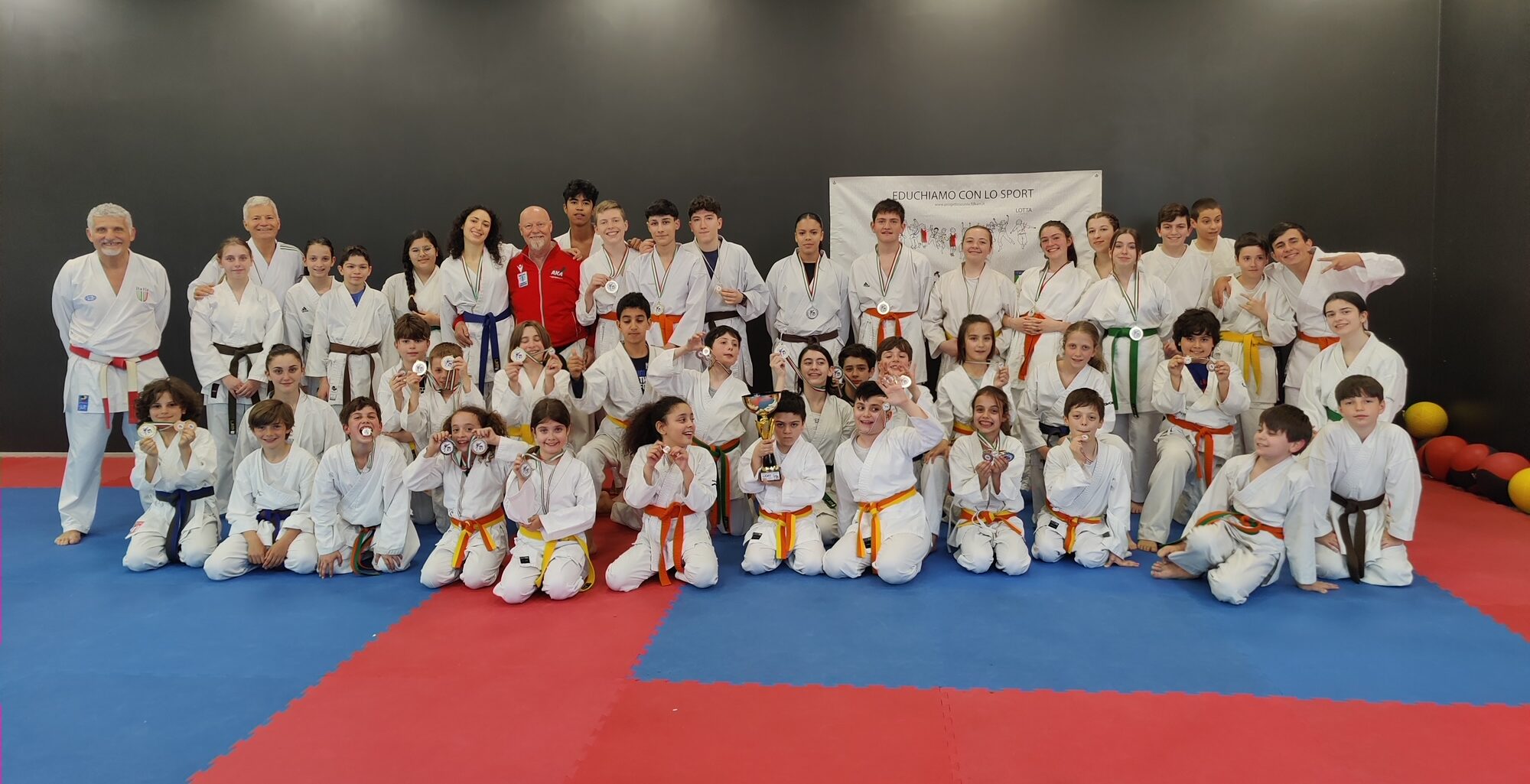 L’Accademia Karate Arezzo stravince la Coppa “Città di Livorno” 2023