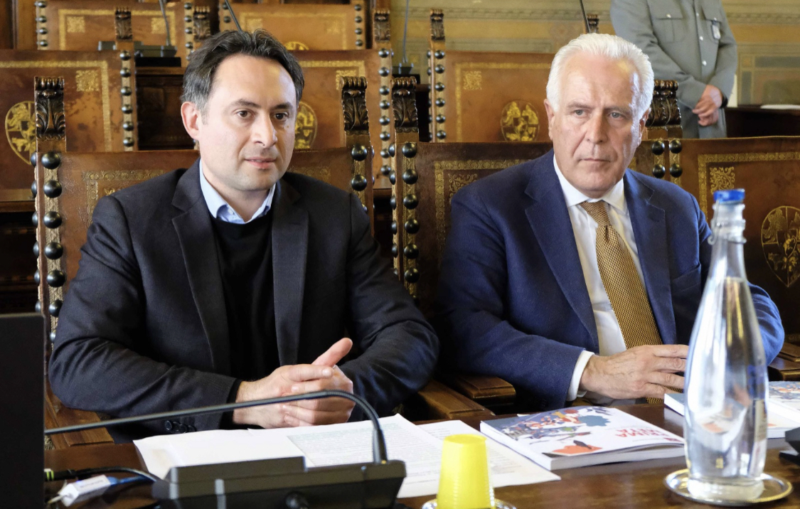 Il Presidente Giani ad Arezzo: “Per la ripresa serve il lavoro di squadra”
