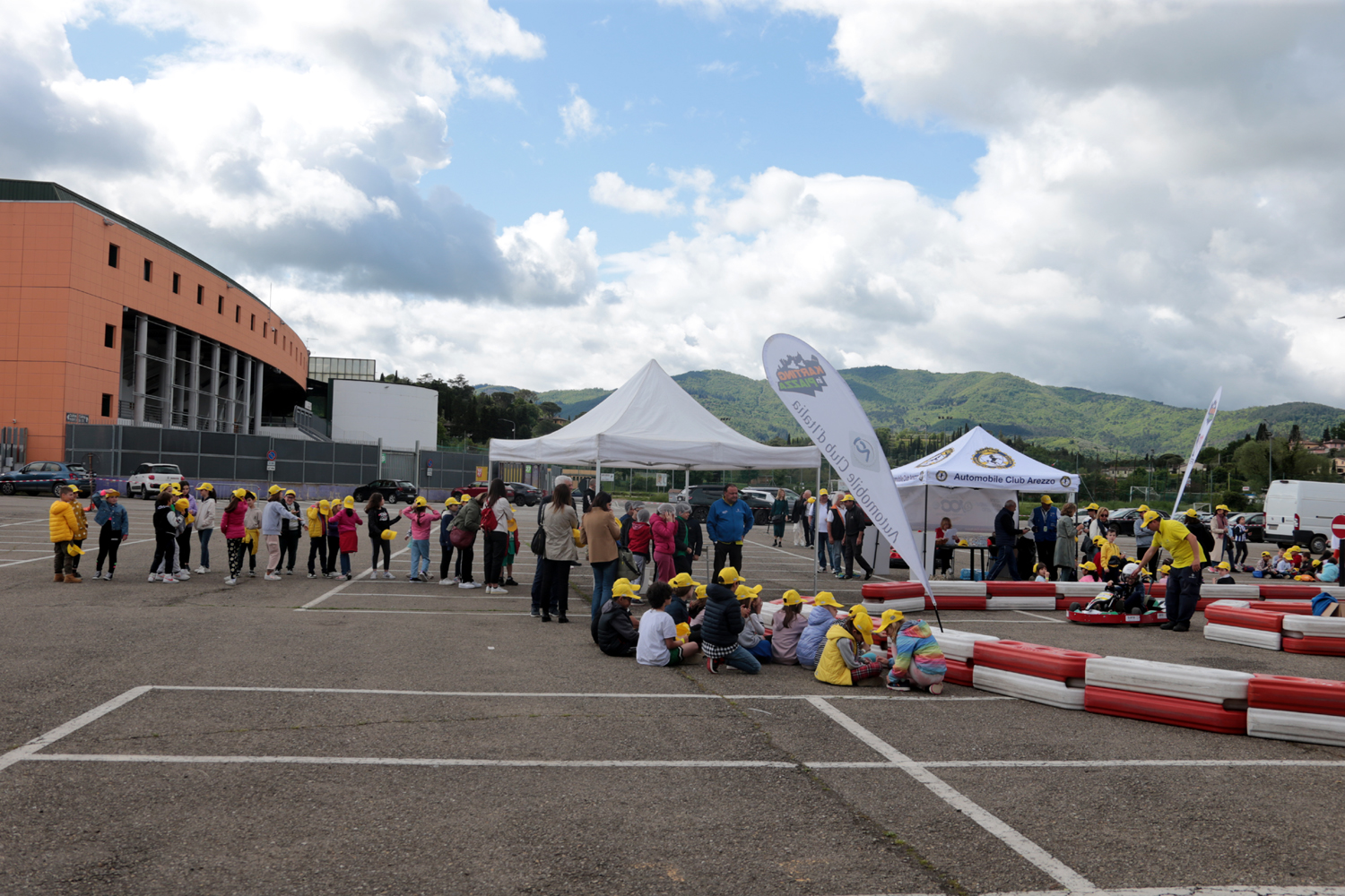 Grande successo per Karting in Piazza l’iniziativa di Aci Arezzo per la sicurezza stradale