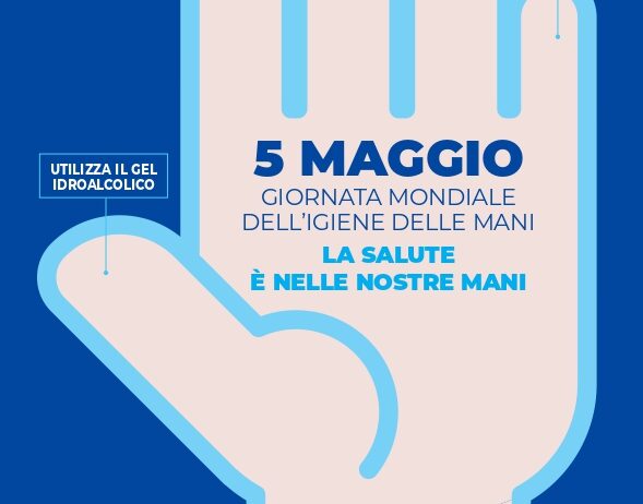 Venerdì 5 maggio si celebra la Giornata Mondiale per il lavaggio delle mani