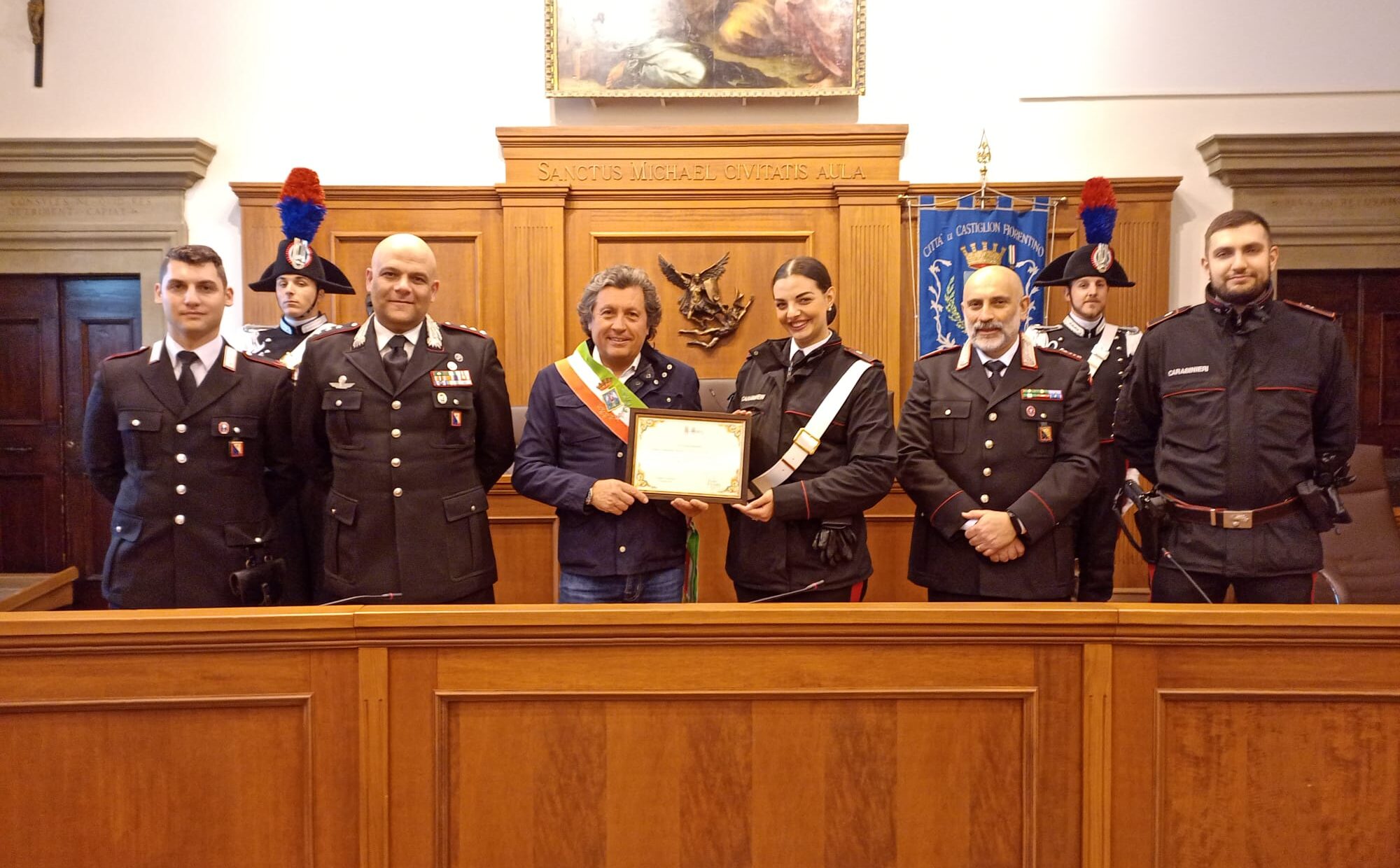 Trasferita Giorgia Palumbo, la carabiniera di Castiglion Fiorentino