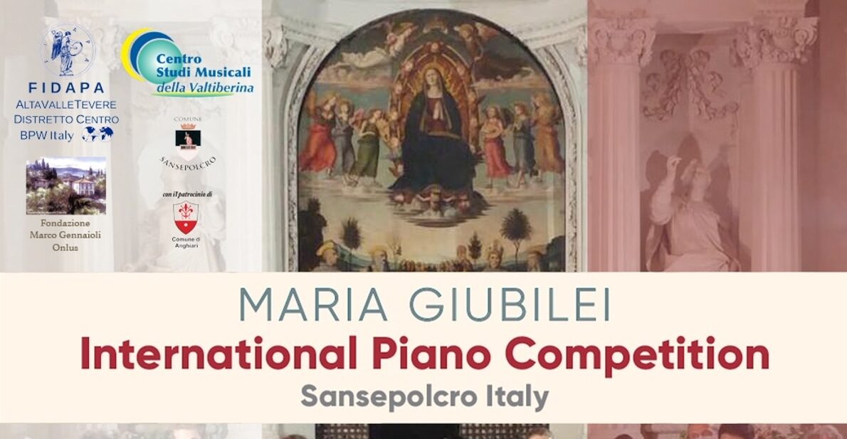 22° Concorso Internazionale Pianistico “Maria Giubilei”: le informazioni