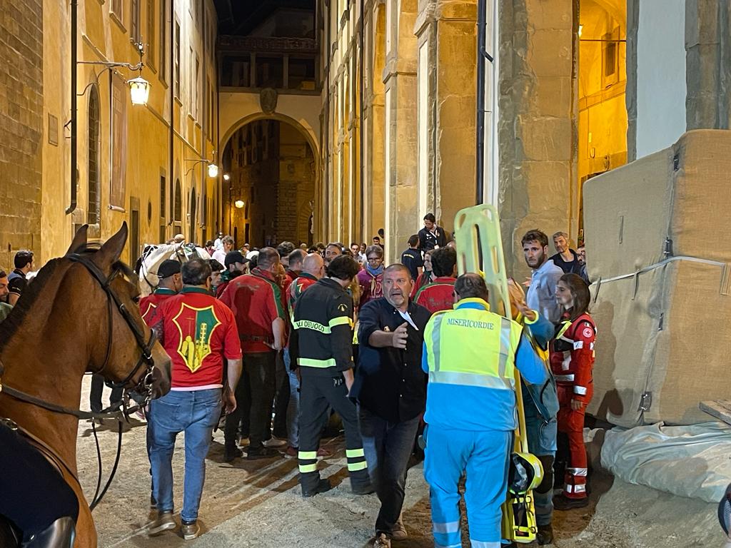 Prova generale annullata, il giovane di Porta Crucifera è stato dimesso dal San Donato