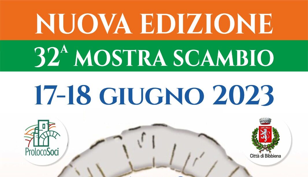 Il 17 e il 18 giugno torna la Mostra Scambio di Soci